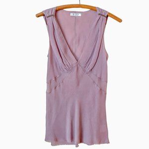 Vintage 100% Silk Blouse Y2K Wyeth Brand Womens Small Elegant Dainty Classy